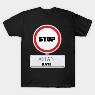 Stop Asian Hate - Japanese Flag T-Shirt